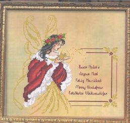 <font size=4>Passione Ricamo - Fairy Christmas Greetings 