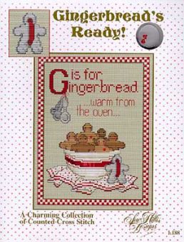 Sue Hillis Designs - Gingerbread's Ready (w/charms) 