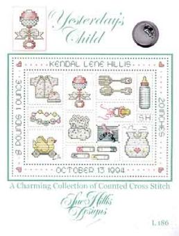 Sue Hillis Designs - Yesterday's Child (w/charms) 