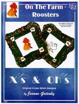 Xs And Ohs - Rooster Pillows 