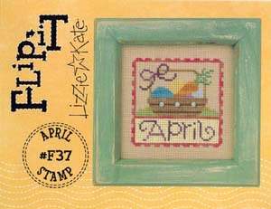 Lizzie Kate - Flip-it Stamp April 