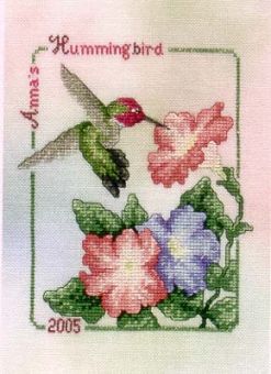 Crossed Wing Collection - Anna's Hummingbird 