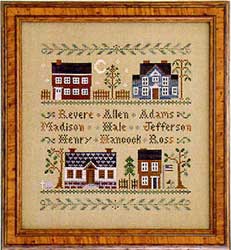 Little House Needleworks - Colonial Homes 