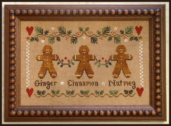 Little House Needleworks - Gingerbread Trio 