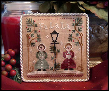 Little House Needleworks - Fa La La (Ornament Of The Month) 