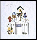 Cross Stitch With Flair - The Birdhouses 