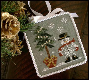 Little House Needleworks - Ornament 3-He's A Flake 