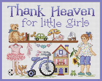 Sue Hillis Designs - Thank Heaven For Little Girls 