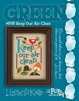 Lizzie Kate - Green Flip-Keep Our Air Clean 