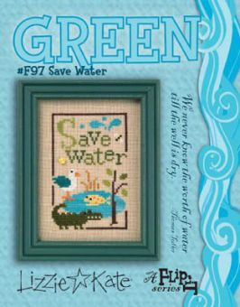 Lizzie Kate - Green Flip-Save Water 