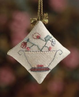 Dames Of The Needle - New England Sampler Fob 