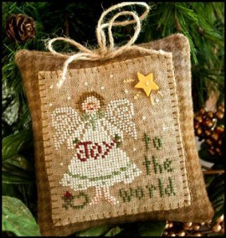 Little House Needleworks - Ornament 12-Joy To The World 