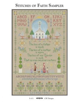MarNic Designs - Stitches Of Faith Sampler 