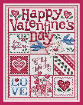 Sue Hillis Designs - Happy Valentine's Day 