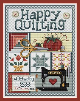 Sue Hillis Designs - Happy Quilting 