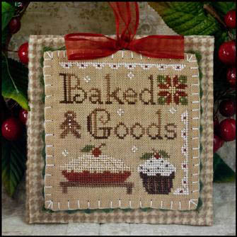 Little House Needleworks - 2011 Ornament 7-Baked Goods 