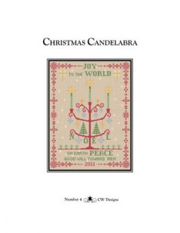 CW Designs - Christmas Candelabra 