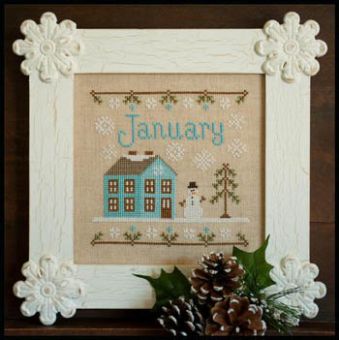 Country Cottage Needleworks - Cottage Of The Month-January 