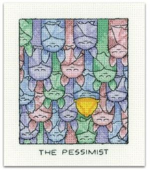Heritage Stitchcraft - The Pessimist - By Peter Underhill 