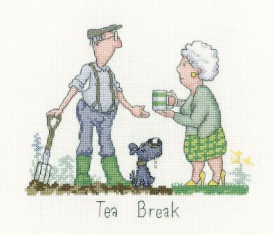 Heritage Stitchcraft - Tea Break - Peter Underhill 