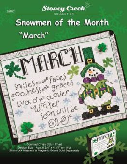 Stoney Creek Collection - Snowmen Of The Month-March 