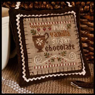Little House Needleworks - 2012 Ornament 7 Hot Cocoa 