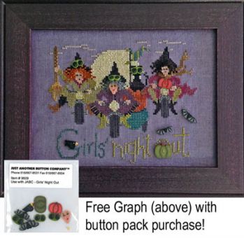 Just Another Button Company - Girls Night Out Button Pack 
