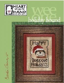 Heart In Hand Needleart - Holiday Hound 
