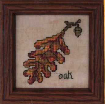 Katidid Designs - Fall Oak Leaf 