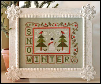 Country Cottage Needleworks - Winter Snow 