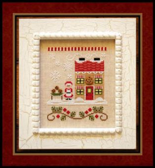 Country Cottage Needleworks - Santa's Village 4-Mrs Claus Cookie Shop 