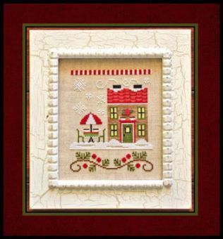 Country Cottage Needleworks - Santa's Village 12-Hot Cocoa Cafe 