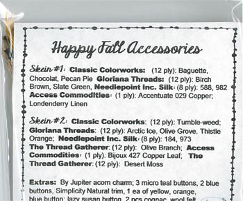 Jeannette Douglas Designs - Happy Fall Accessories Emb Pk 