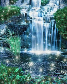 Diamond Painting Artibalta - Shining Waterfall 