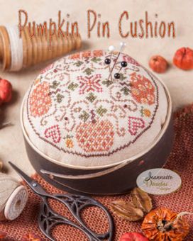 Jeannette Douglas Designs - Pumpkin Pincushion 