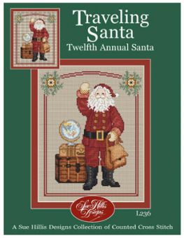 Sue Hillis Designs - Traveling Santa 