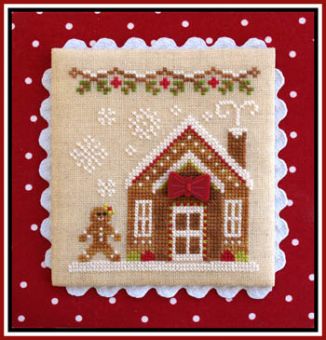 Country Cottage Needleworks - Gingerbread Village 5-Gingerbread House 3 