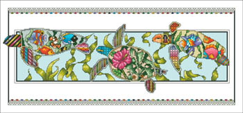 Vickery Collection - Turtle Tropic Parade 
