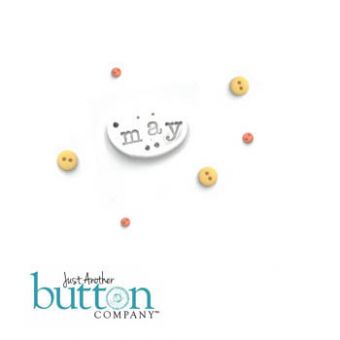 Just Another Button Company - May Button (Square.Ology) 