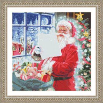 Kustom Krafts - Santa Checking His List 