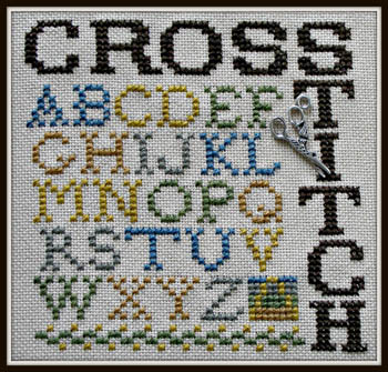 Hinzeit - Wordplay Cross Stitch (w/charm) 