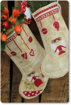 Madame Chantilly - Angels - Christmas Stocking 