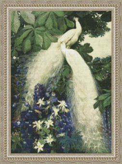 Kustom Krafts - White Peacock Garden 