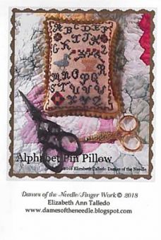 Dames Of The Needle - Alphabet Pin Pillow 