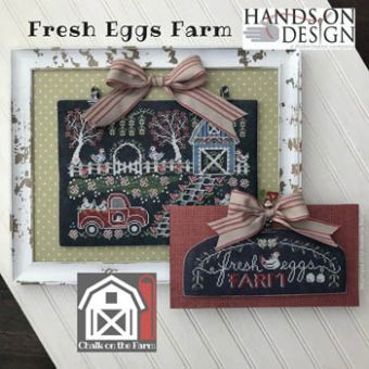 Hands On Design - Fresh Eggs Farm - Chalk On TheFarm 