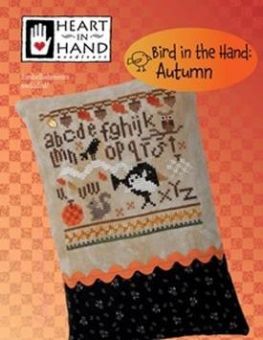 Heart In Hand Needleart - Love Is The Greatest Adventure(w/embellishments)Bird In The Hand - Autumn 