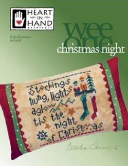 Heart In Hand Needleart - Christmas Night (w/emb) 