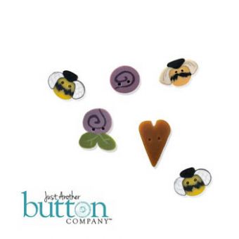 Just Another Button Company - Bee Trifles Button Pack (SB) 