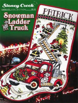 Stoney Creek Collection - Snowman Ladder Truck 