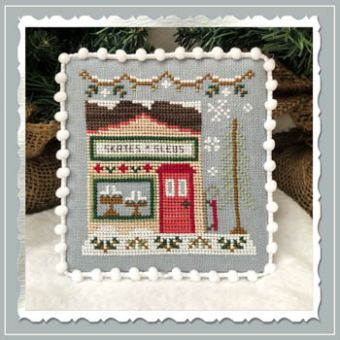 Country Cottage Needleworks - Snow Village 1 - Banner 